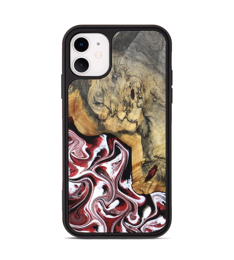 iPhone 11 Wood Phone Case - Watson (Red, 832121)