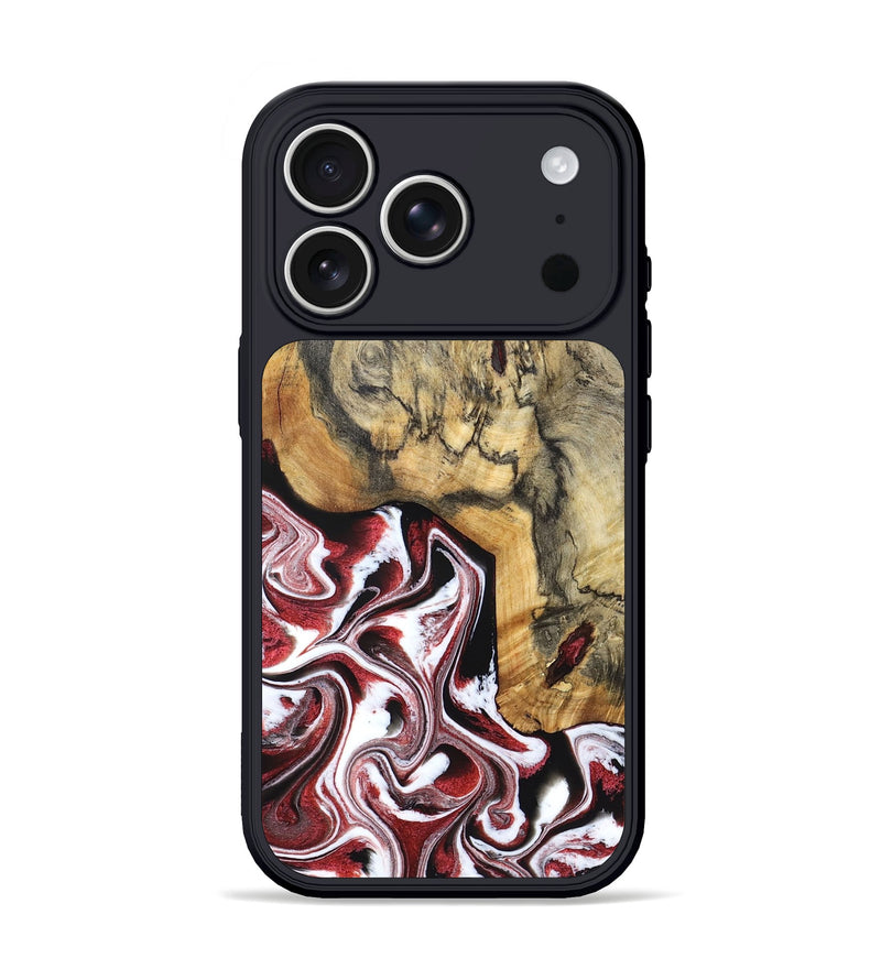 iPhone 17 Pro Wood Phone Case - Watson (Red, 832121)