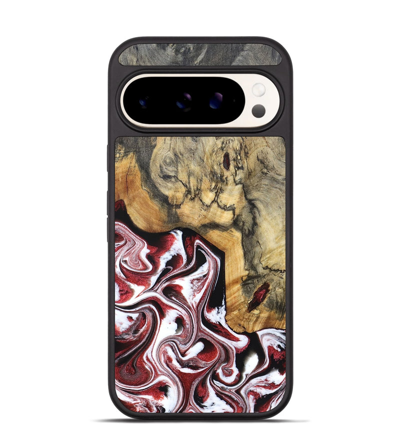 Pixel 9 Pro Wood Phone Case - Watson (Red, 832121)