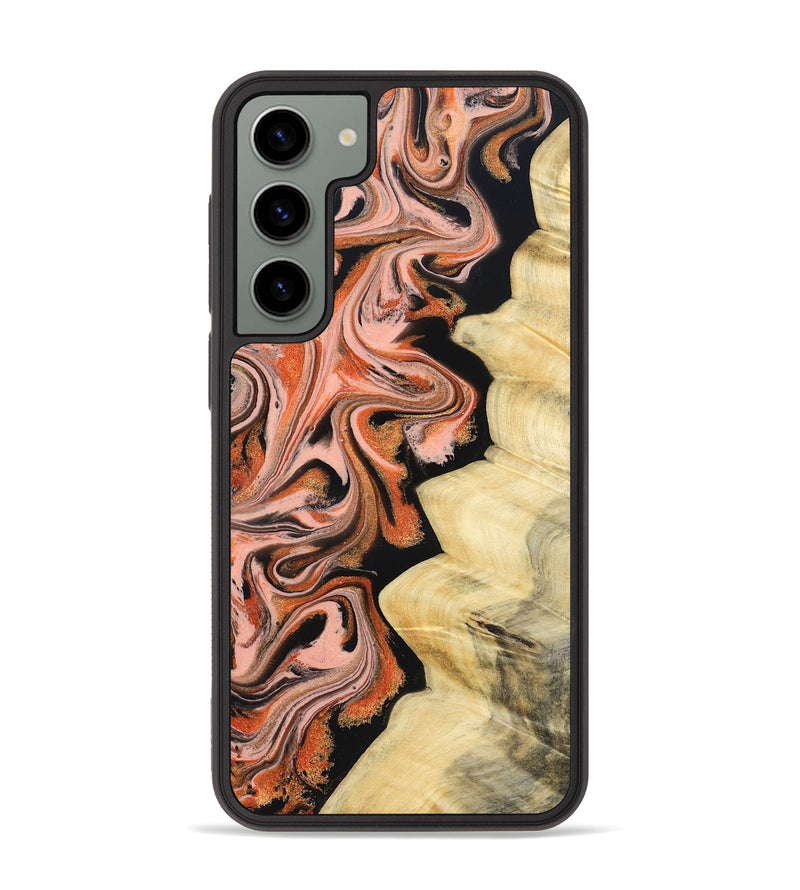 Galaxy S23 Plus Wood Phone Case - Kunta (Red, 832123)