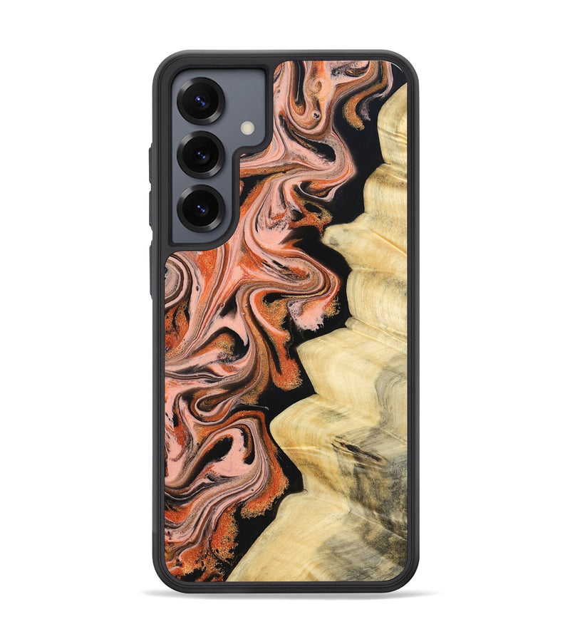 Galaxy S25 Plus Wood Phone Case - Kunta (Red, 832123)