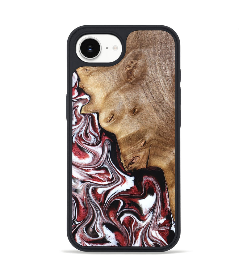 iPhone 17e Wood Phone Case - Paola (Red, 832124)