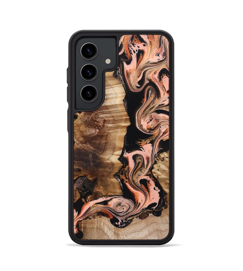 Galaxy S24 Wood Phone Case - Devonta (Black & White, 832125)