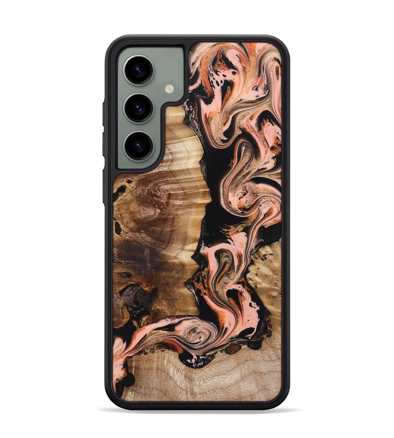 Galaxy S24 Plus Wood Phone Case - Devonta (Black & White, 832125)