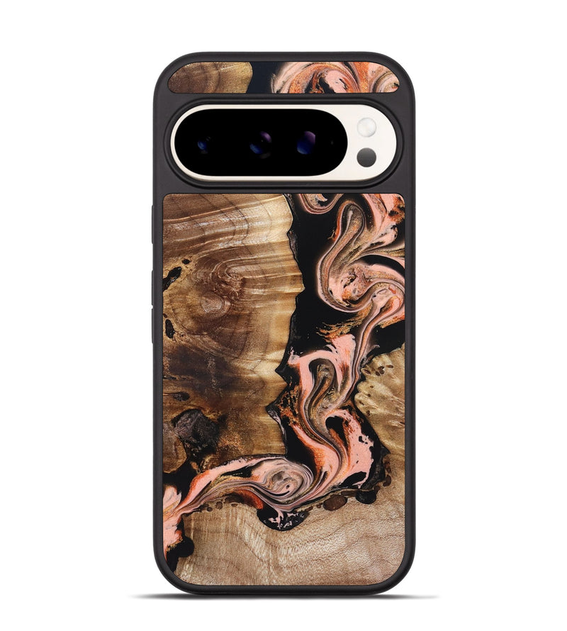 Pixel 9 Wood Phone Case - Devonta (Black & White, 832125)