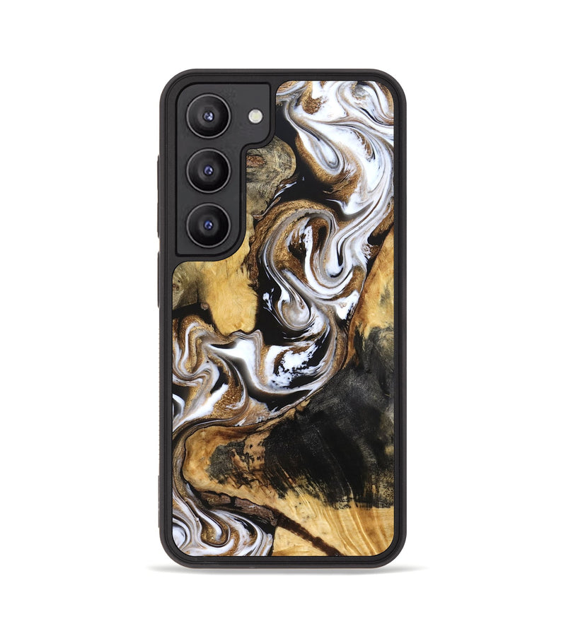 Galaxy S23 Wood Phone Case - Norma (Black & White, 832127)