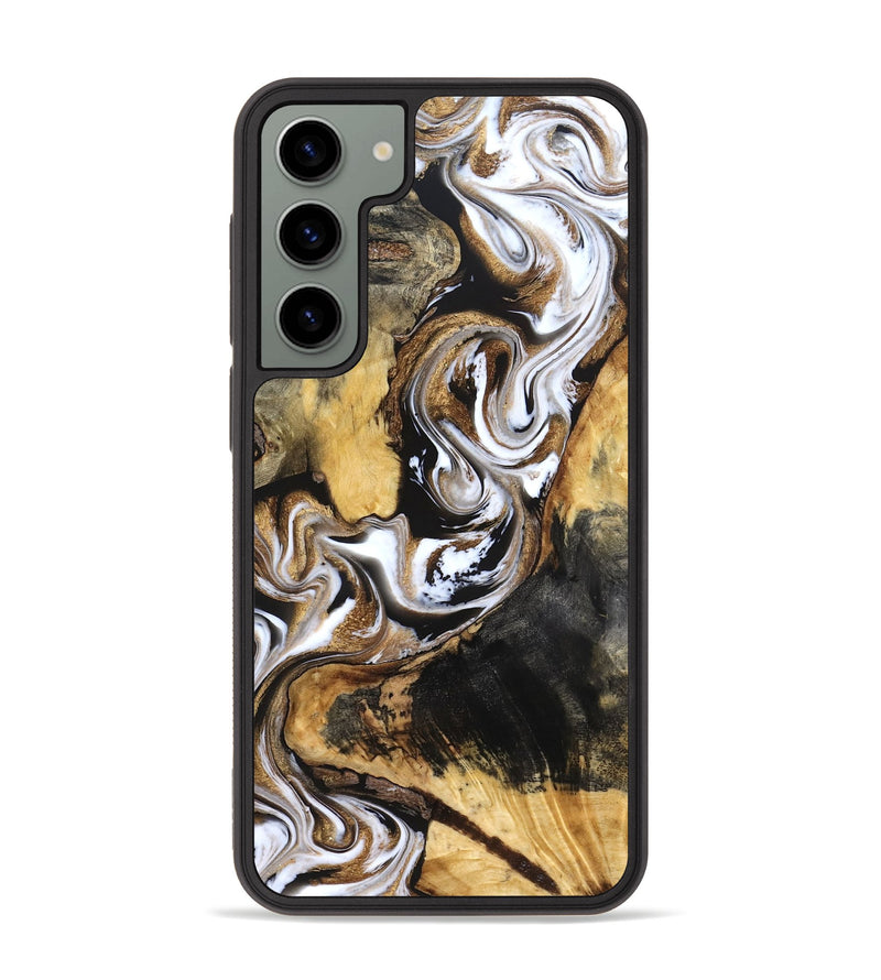 Galaxy S23 Plus Wood Phone Case - Norma (Black & White, 832127)