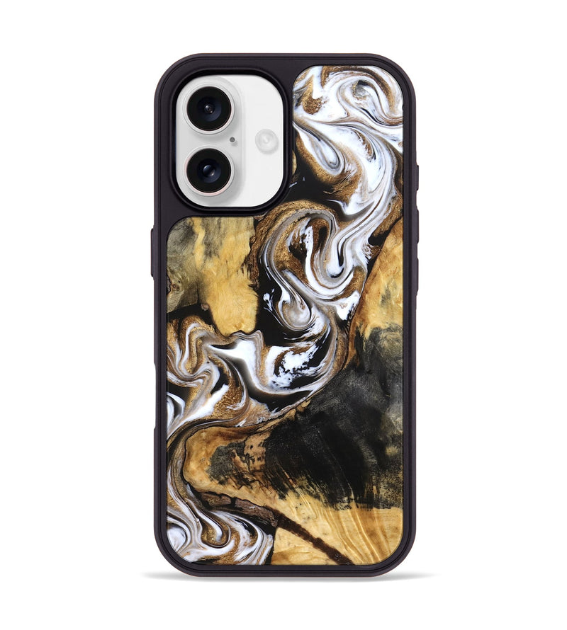 iPhone 17 Wood Phone Case - Norma (Black & White, 832127)