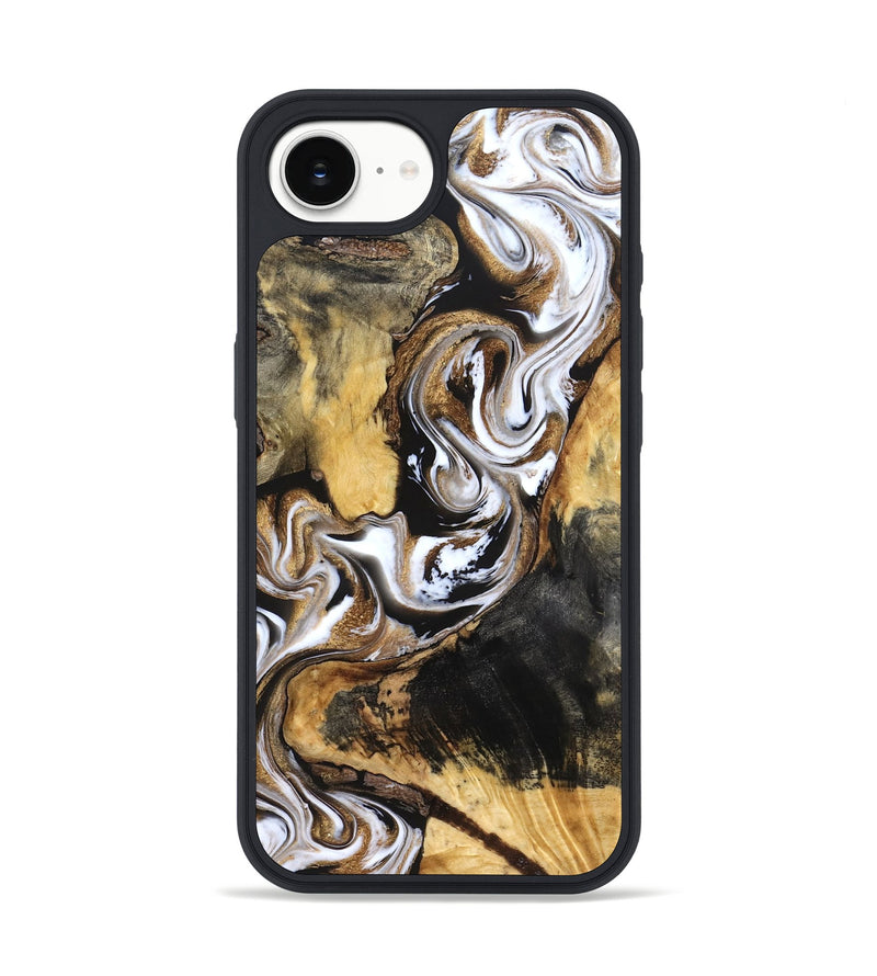 iPhone 17e Wood Phone Case - Norma (Black & White, 832127)