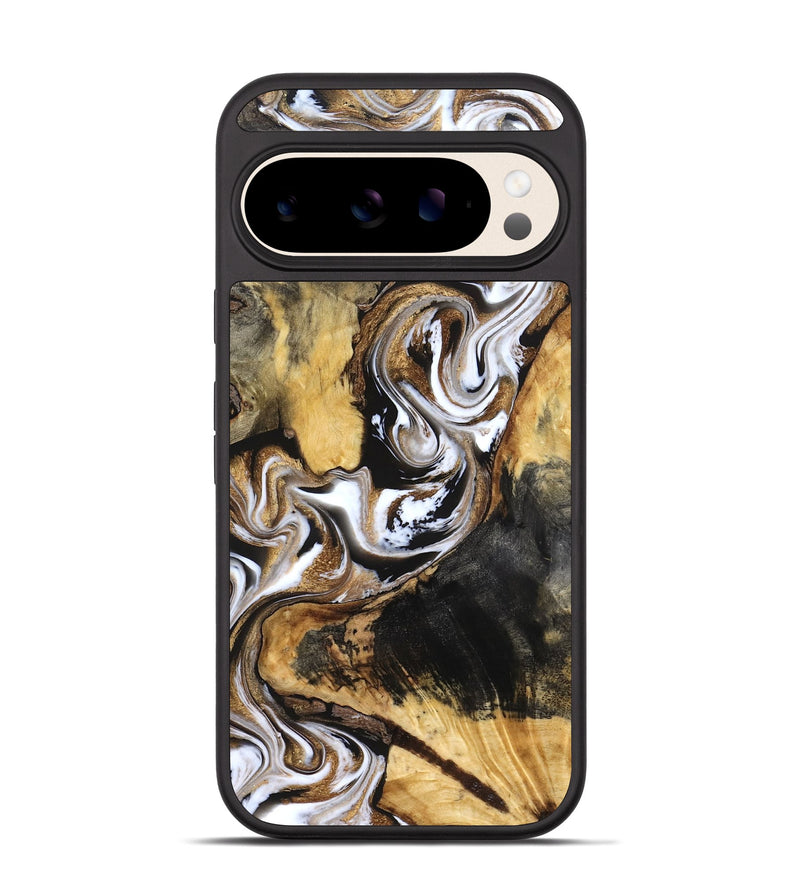 Pixel 10 Wood Phone Case - Norma (Black & White, 832127)