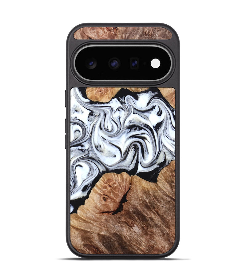 Pixel 11 Wood Phone Case - Dian (Black & White, 832128)