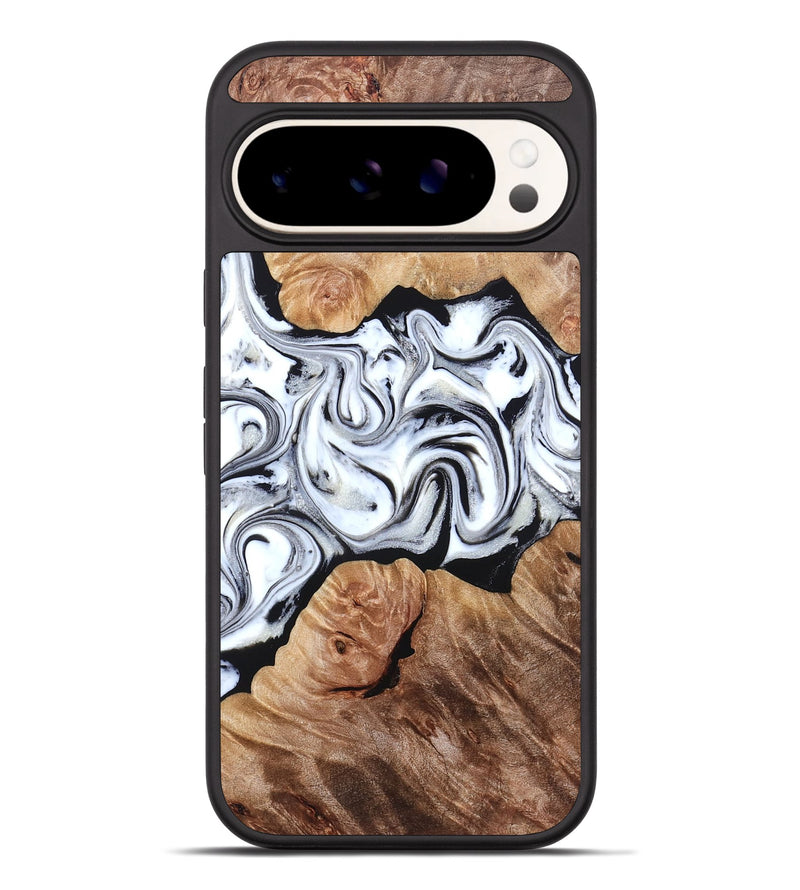 Pixel 9 Pro XL Wood Phone Case - Dian (Black & White, 832128)