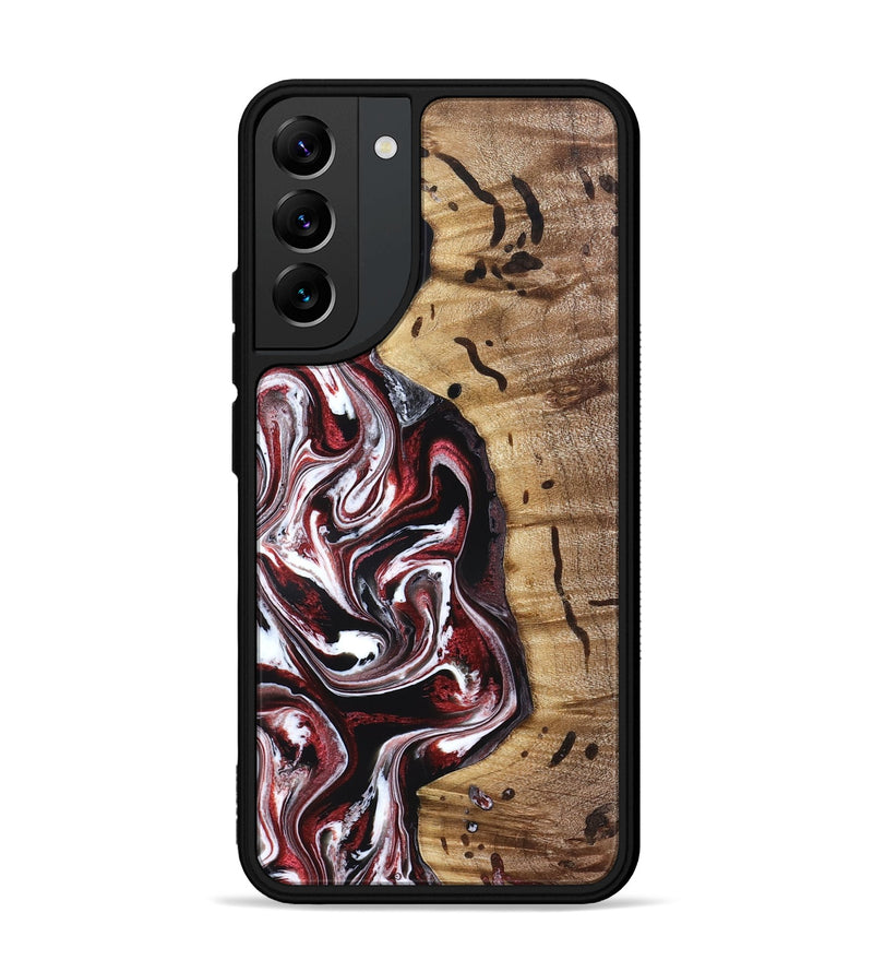 Galaxy S22 Plus Wood Phone Case - Milena (Red, 832129)