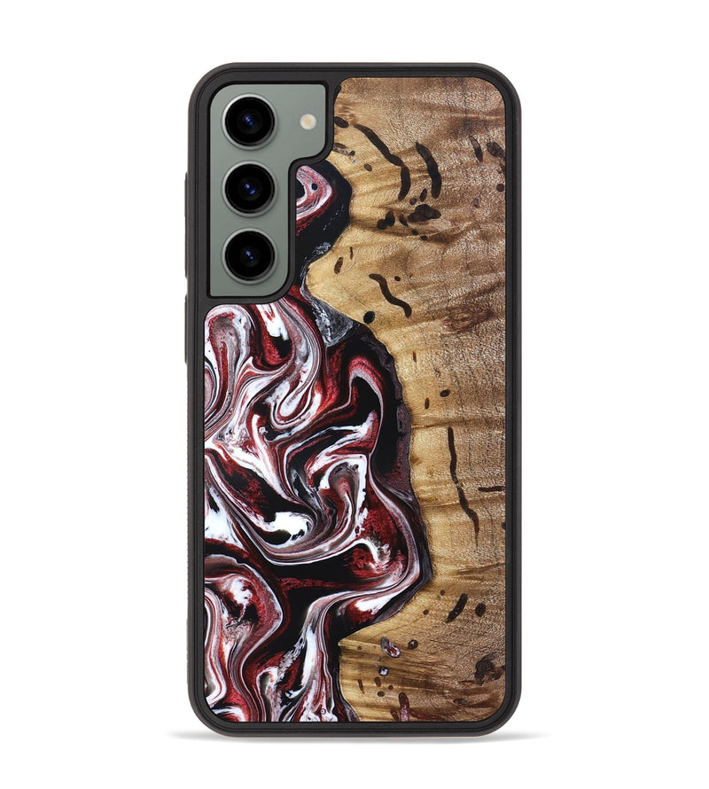 Galaxy S23 Plus Wood Phone Case - Milena (Red, 832129)