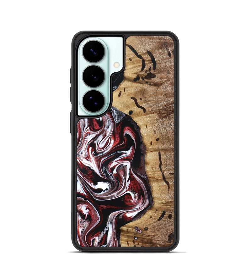 Galaxy S26 Wood Phone Case - Milena (Red, 832129)