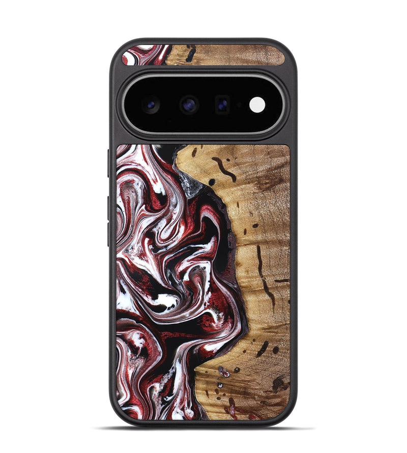 Pixel 11 Wood Phone Case - Milena (Red, 832129)