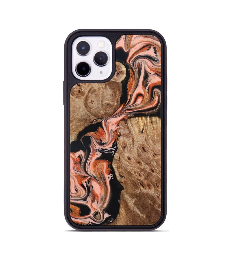 iPhone 11 Pro Wood Phone Case - Skye (Red, 832130)