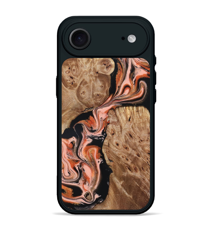 iPhone 17 Air Wood Phone Case - Skye (Red, 832130)