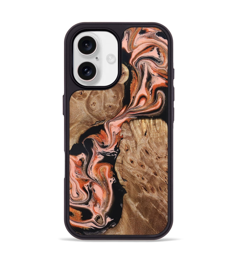 iPhone 17 Wood Phone Case - Skye (Red, 832130)