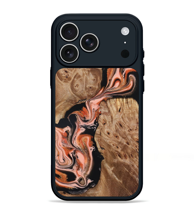 iPhone 17 Pro Max Wood Phone Case - Skye (Red, 832130)