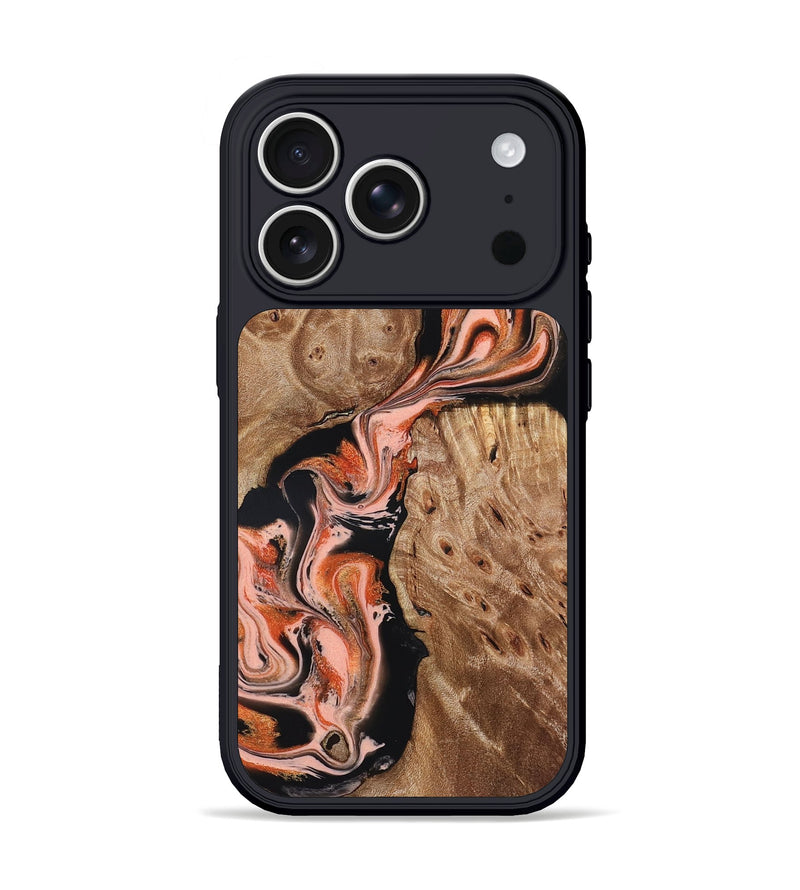 iPhone 17 Pro Wood Phone Case - Skye (Red, 832130)
