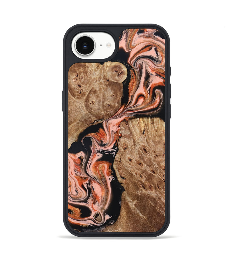 iPhone 17e Wood Phone Case - Skye (Red, 832130)