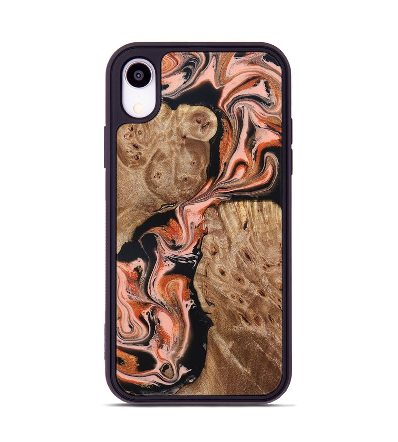 iPhone Xr Wood Phone Case - Skye (Red, 832130)