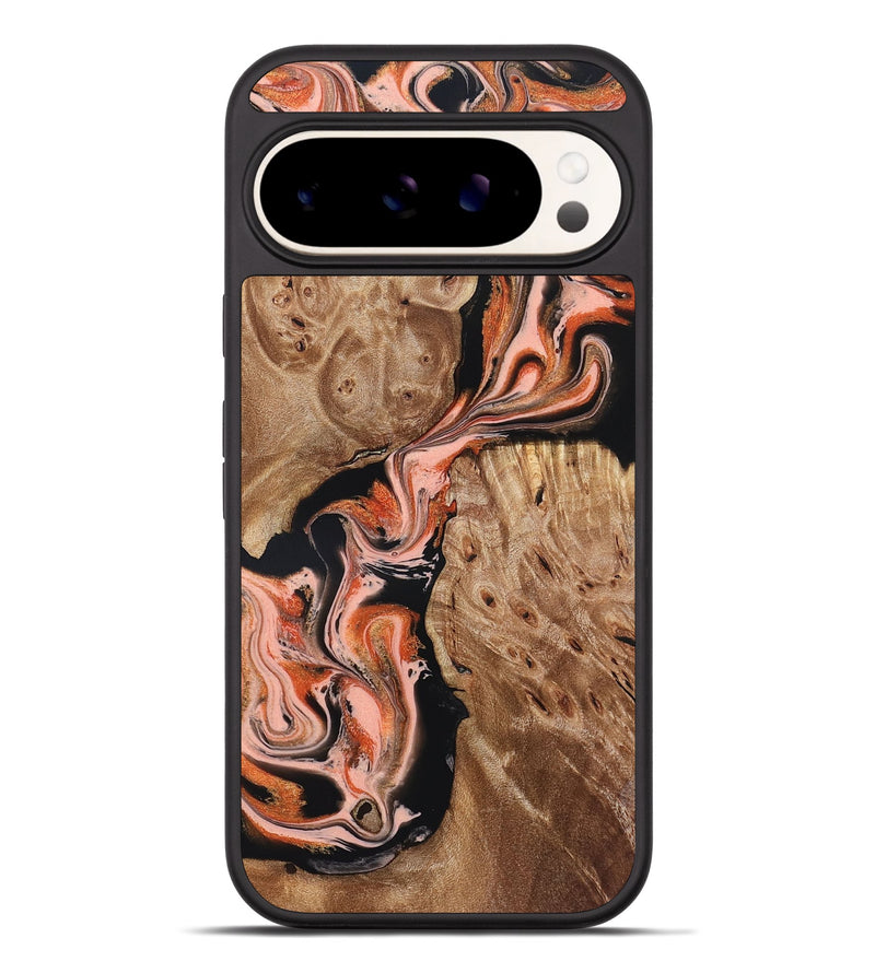 Pixel 9 Pro XL Wood Phone Case - Skye (Red, 832130)