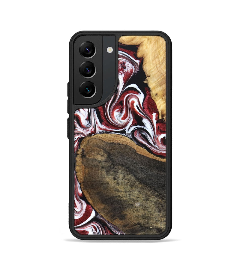 Galaxy S22 Wood Phone Case - Seamus (Red, 832131)