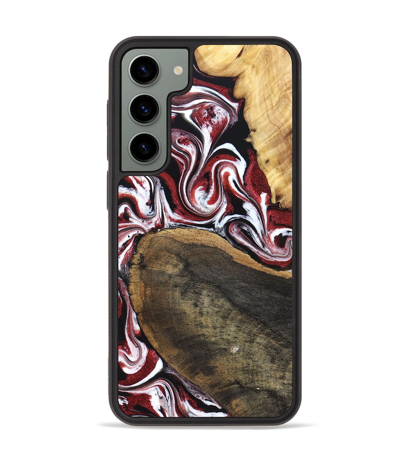 Galaxy S23 Plus Wood Phone Case - Seamus (Red, 832131)