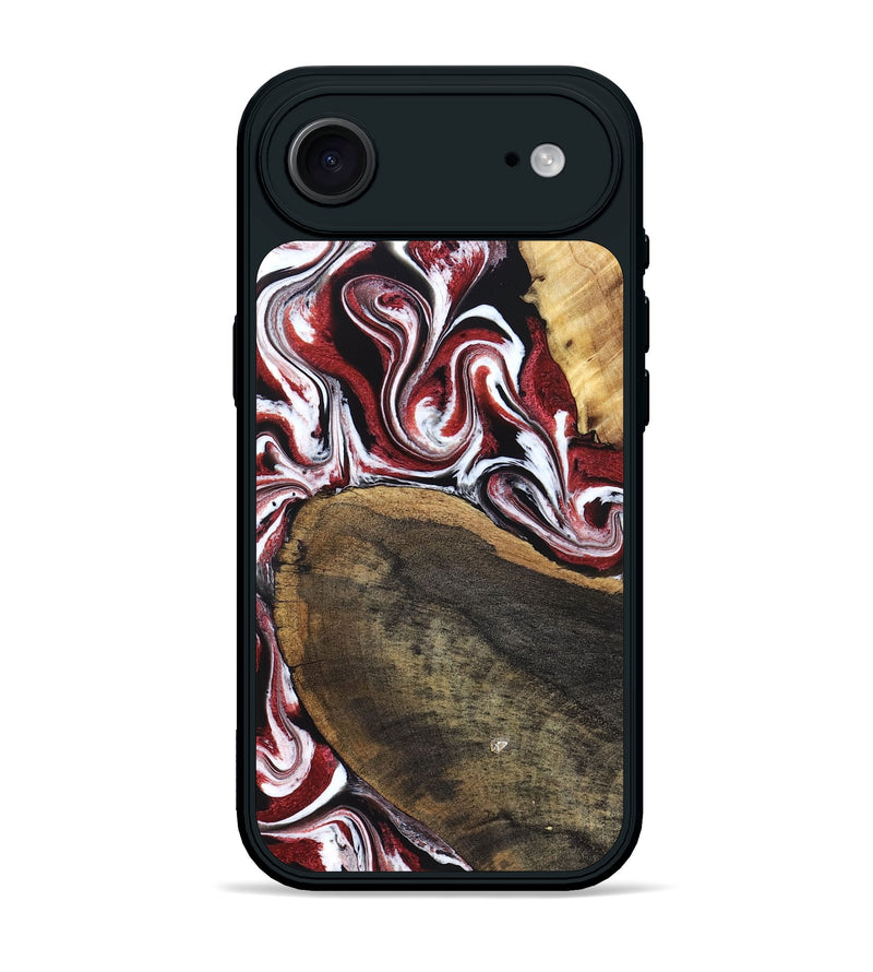 iPhone 17 Air Wood Phone Case - Seamus (Red, 832131)