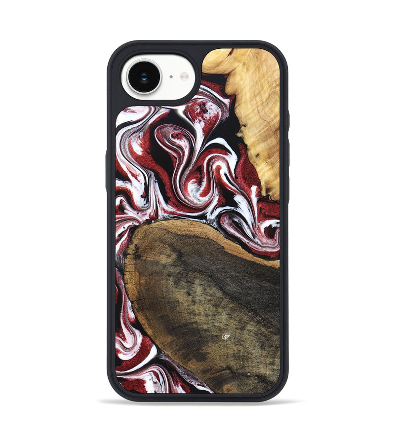iPhone 17e Wood Phone Case - Seamus (Red, 832131)