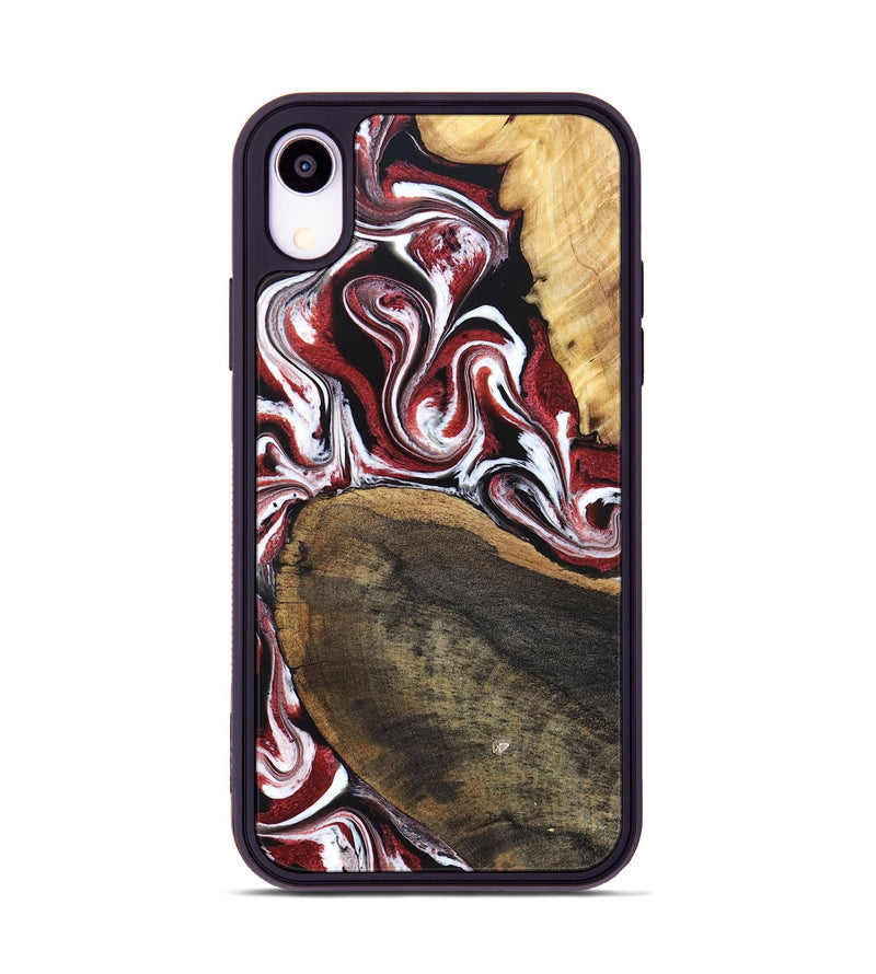 iPhone Xr Wood Phone Case - Seamus (Red, 832131)