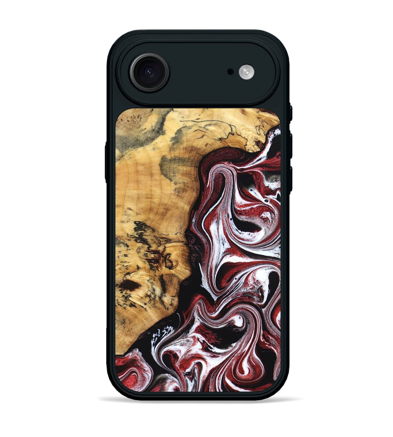 iPhone 17 Air Wood Phone Case - Miller (Red, 832132)