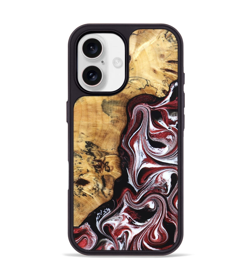 iPhone 17 Wood Phone Case - Miller (Red, 832132)