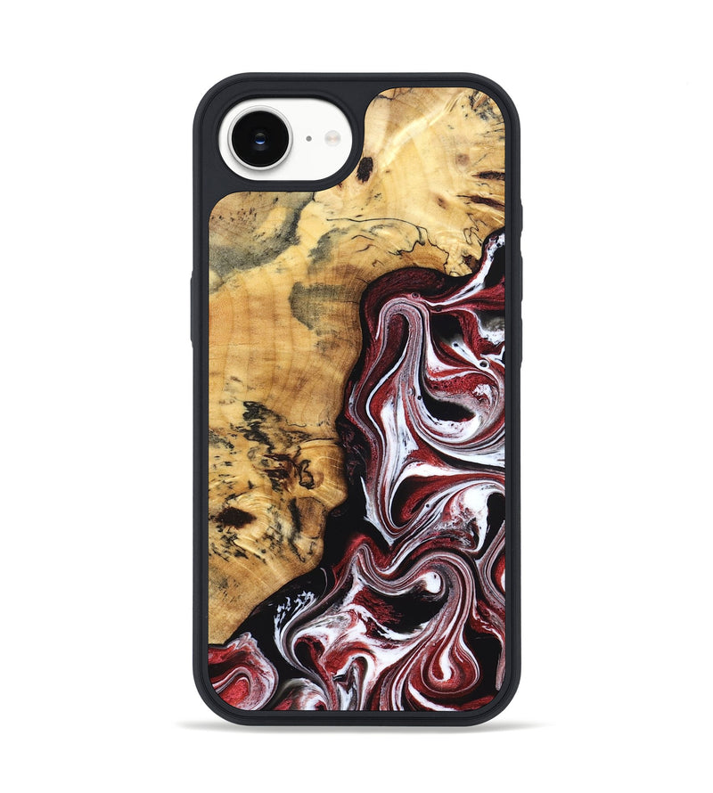 iPhone 17e Wood Phone Case - Miller (Red, 832132)