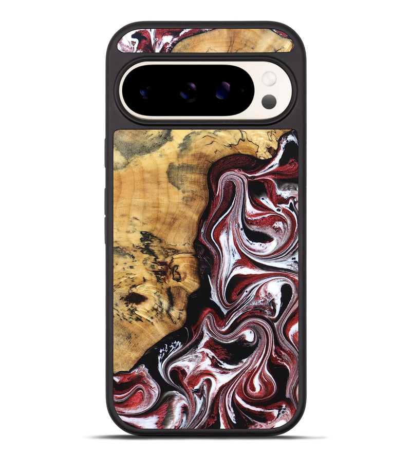 Pixel 9 Pro XL Wood Phone Case - Miller (Red, 832132)