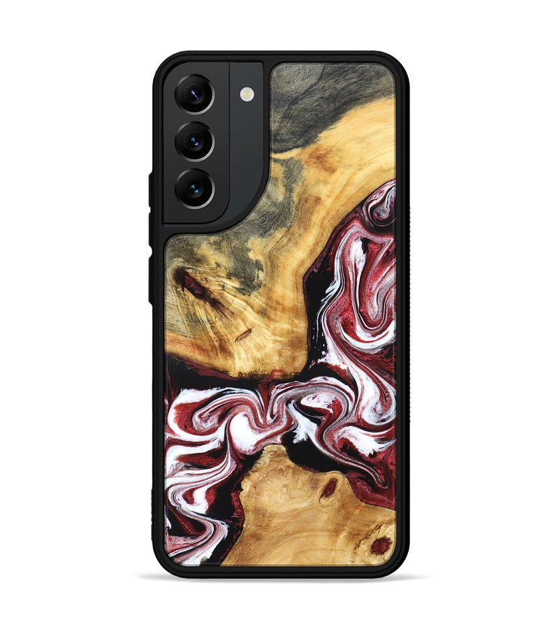 Galaxy S22 Plus Wood Phone Case - Alethea (Red, 832133)