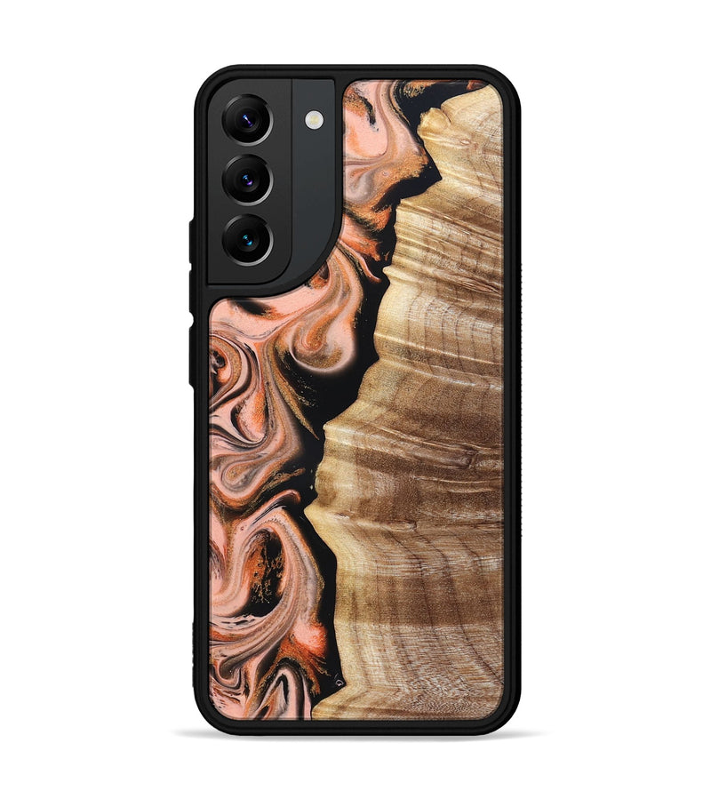 Galaxy S22 Plus Wood Phone Case - Deshawn (Red, 832134)