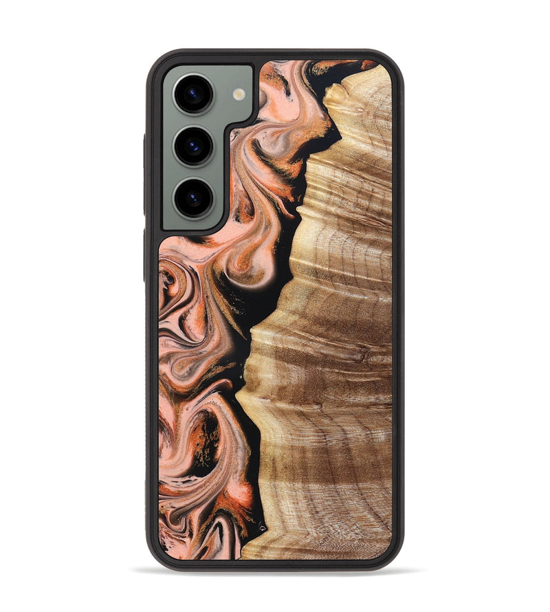 Galaxy S23 Plus Wood Phone Case - Deshawn (Red, 832134)
