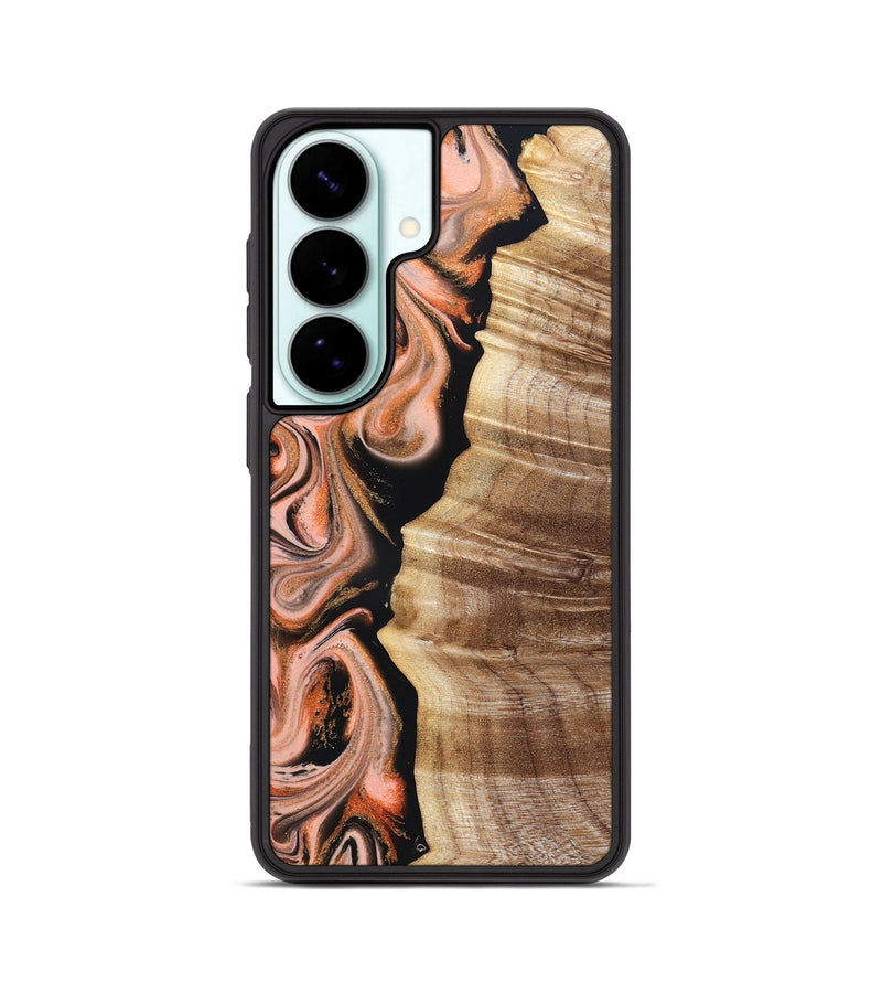 Galaxy S26 Wood Phone Case - Deshawn (Red, 832134)