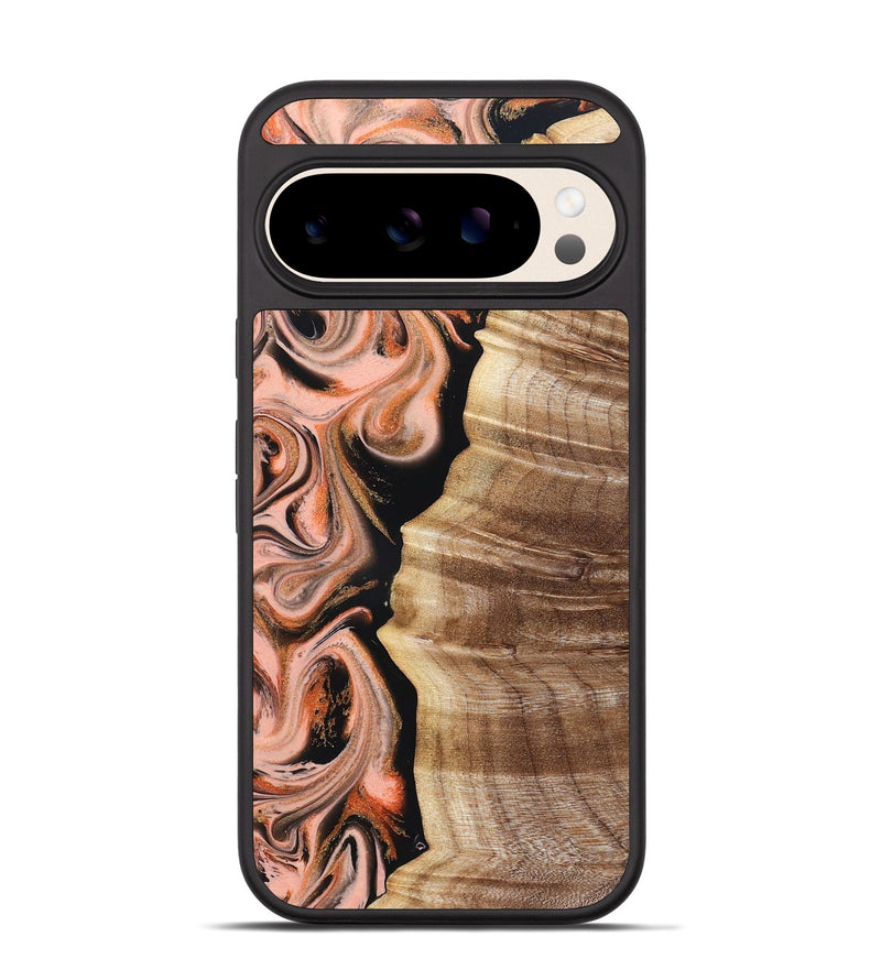 Pixel 10 Wood Phone Case - Deshawn (Red, 832134)