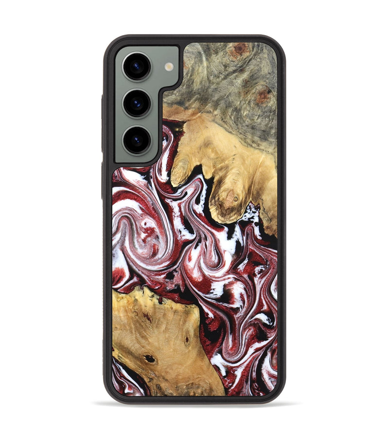 Galaxy S23 Plus Wood Phone Case - Zoie (Red, 832135)