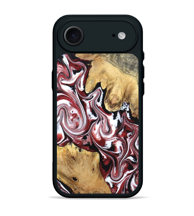iPhone 17 Air Wood Phone Case - Zoie (Red, 832135)