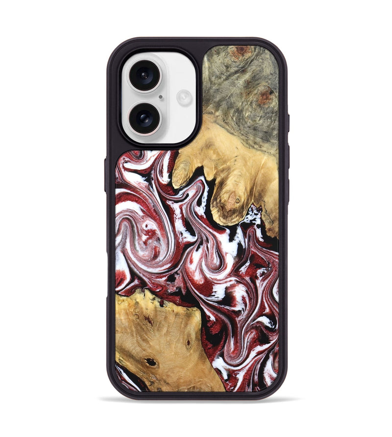 iPhone 17 Wood Phone Case - Zoie (Red, 832135)