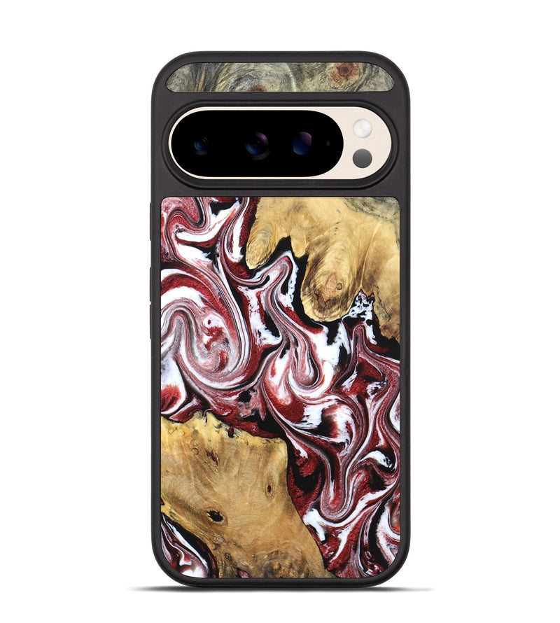 Pixel 10 Wood Phone Case - Zoie (Red, 832135)