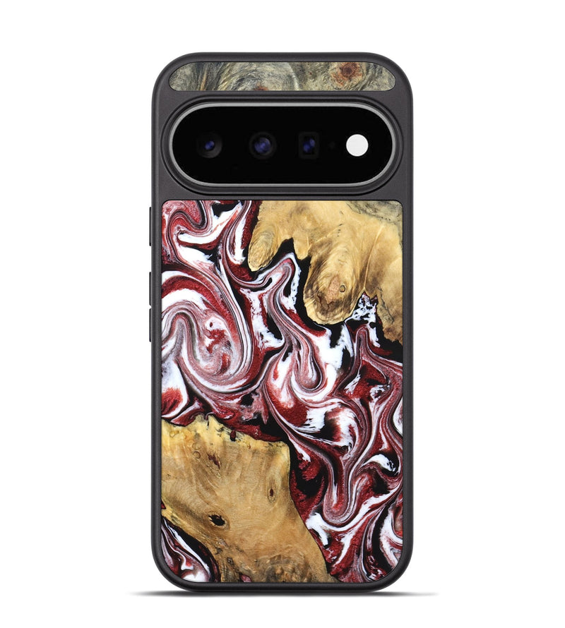 Pixel 11 Wood Phone Case - Zoie (Red, 832135)