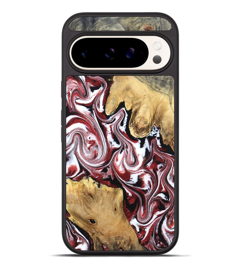 Pixel 9 Pro XL Wood Phone Case - Zoie (Red, 832135)