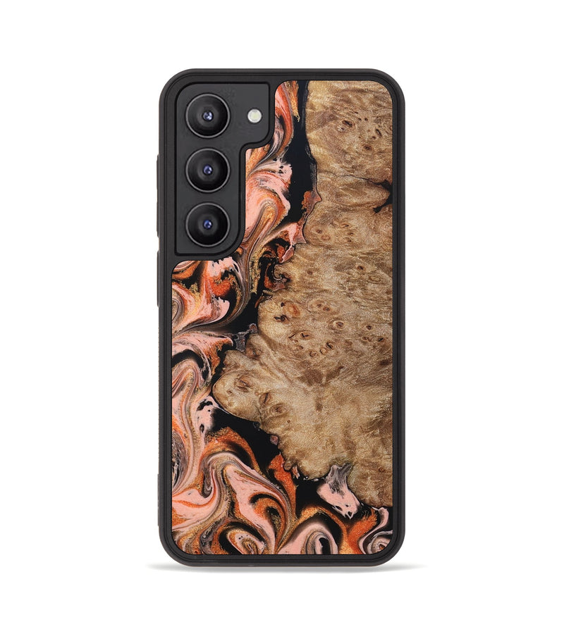 Galaxy S23 Wood Phone Case - Ayla (Red, 832136)