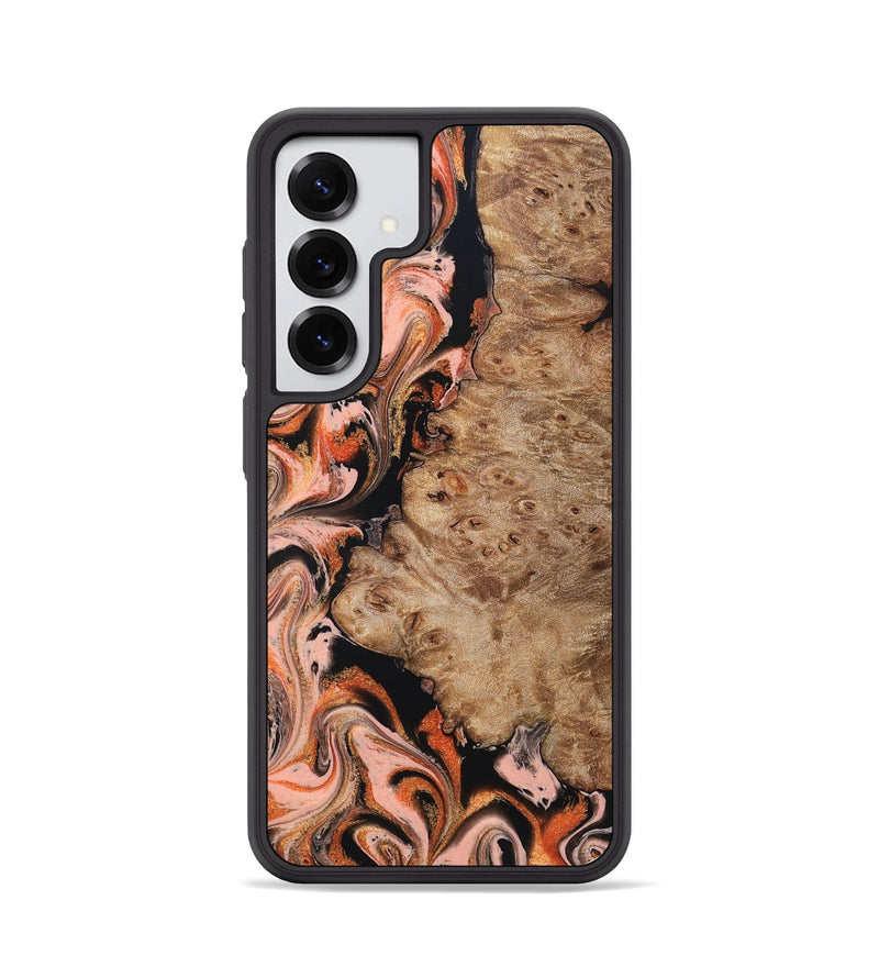 Galaxy S25 Wood Phone Case - Ayla (Red, 832136)